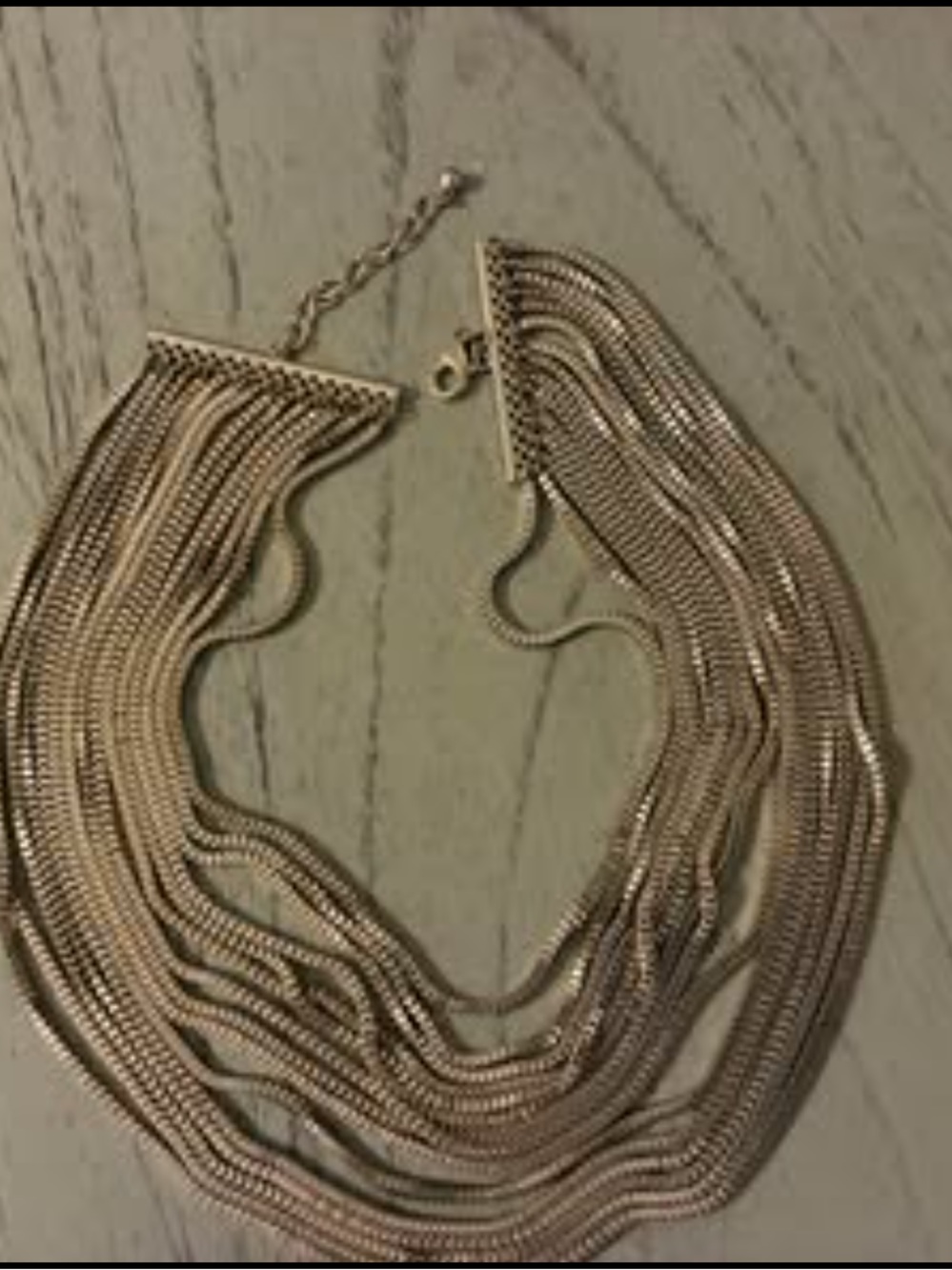 Multi-Strand Gold Necklace - Elegant Layered Women's Jewelry
